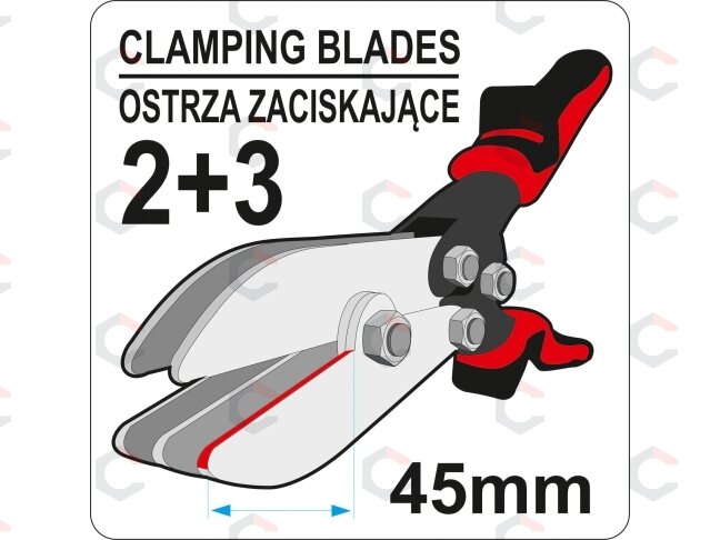 Vamzdelių sujungimo replės | 5 ašmenų | 260 mm (YT-22380) 1 Vamzdelių sujungimo replės | 5 ašmenų | 260 mm (YT-22380) 1