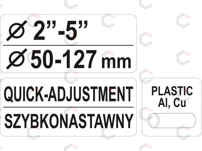 Vamzdžių pjoviklis | 50-127 mm (YT-2235) 3 Vamzdžių pjoviklis | 50-127 mm (YT-2235) 3