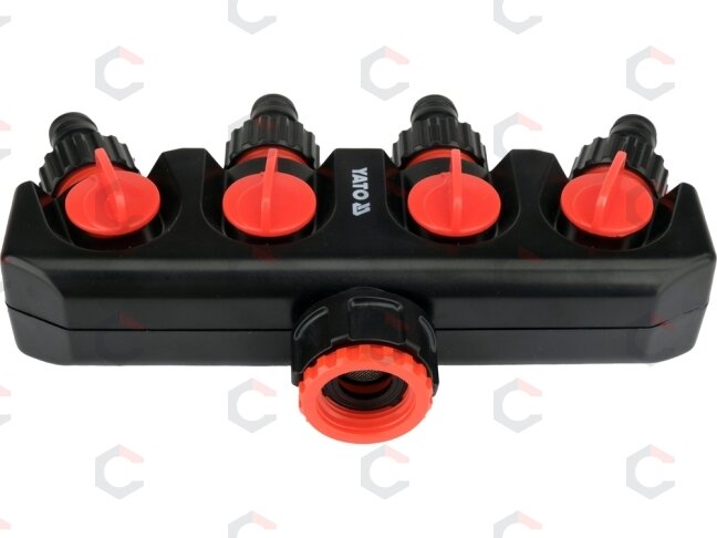 Keturgubas čiaupo adapteris | G3/4 ir G1 | 4 išėjimai (YT-89103) 3 Keturgubas čiaupo adapteris | G3/4 ir G1 | 4 išėjimai (YT-89103) 3