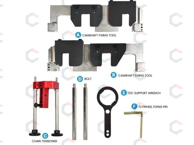 Variklio fiksavimo įrankių rinkinys | BMW S63 N63 M3 M5 (H9466) 4 Variklio fiksavimo įrankių rinkinys | BMW S63 N63 M3 M5 (H9466) 4