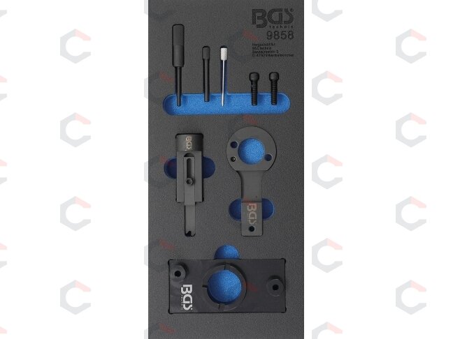 Variklio fiksavimo įrankių rinkinys Opel / Vauxhall 2,0 CDTi EcoFLEX | LFS/B20DTH | 1/3 dėklas (9858) Variklio fiksavimo įrankių rinkinys Opel / Vauxhall 2,0 CDTi EcoFLEX | LFS/B20DTH | 1/3 dėklas (9858)