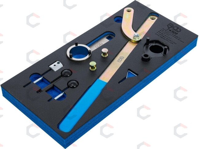 Variklio fiksavimo įrankių rinkinys | VAG 2.0 TDI Common Rail (74309) Variklio fiksavimo įrankių rinkinys | VAG 2.0 TDI Common Rail (74309)
