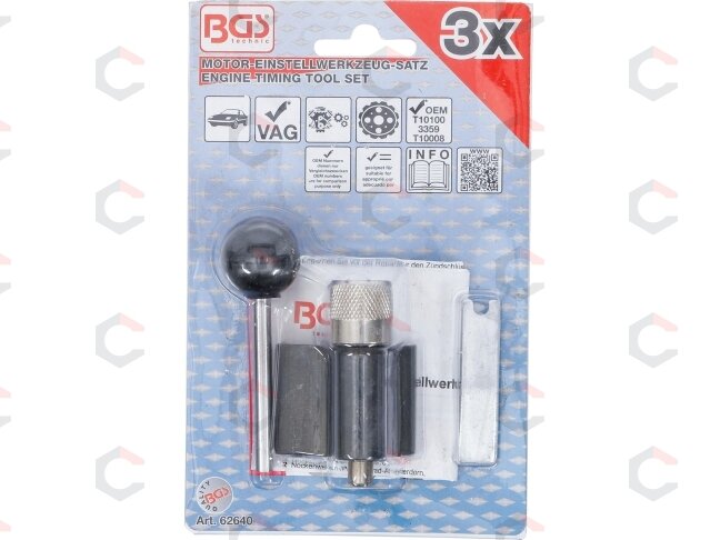 Variklio fiksavimo komplektas | VAG | 3 vnt. (62640) 3 Variklio fiksavimo komplektas | VAG | 3 vnt. (62640) 3