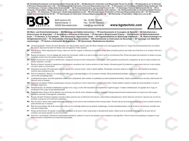Variklio fiksavimo įrankių rinkinys | Ford 1.5 EcoBoost 3 cilindrų | BGS (74577) 6