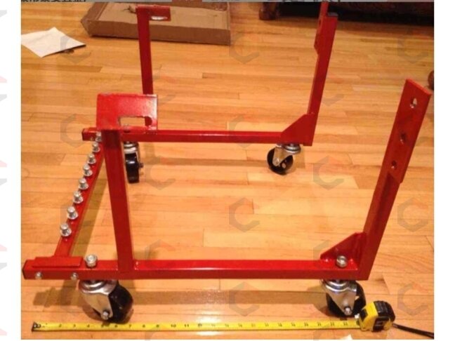 Variklio laikiklis su ratukais | 450 kg (1000 Lbs) (EC450) 8