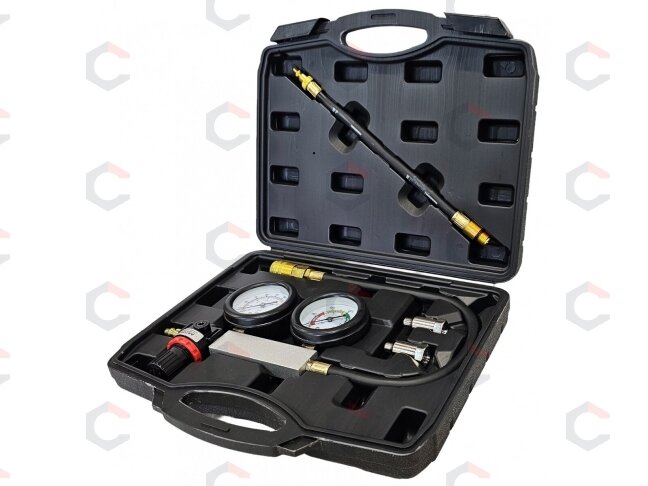 Variklio spaudimo nuotėkio testeris cilindrų sandarumui tikrinti (SK02735) Variklio spaudimo nuotėkio testeris cilindrų sandarumui tikrinti (SK02735)