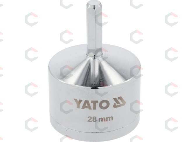 Vario vamzdžio valymo šepetys | 28 mm | šešiakampis kotas (YT-63721) Vario vamzdžio valymo šepetys | 28 mm | šešiakampis kotas (YT-63721)