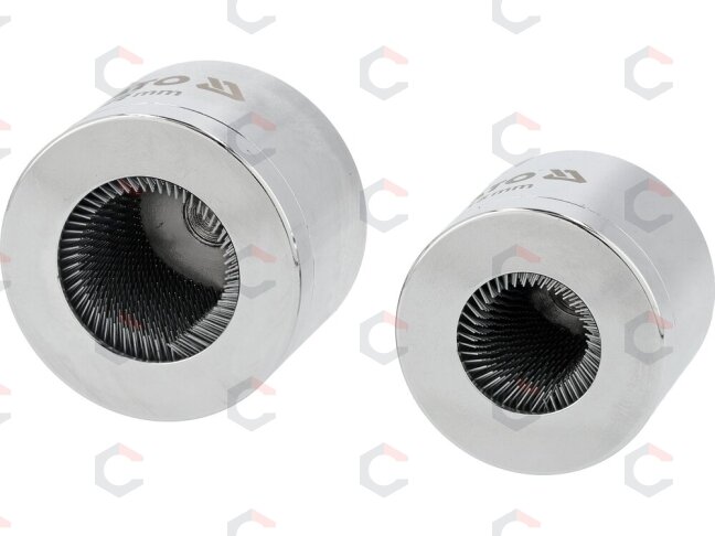 Vario vamzdžių valymo šepečių rinkinys | 15 mm ir 22 mm | 2 vnt (YT-63720) 2