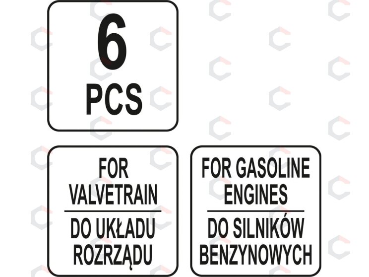 Variklio fiksavimo įrankių rinkinys | Fiat (YT-06331) 4 Variklio fiksavimo įrankių rinkinys | Fiat (YT-06331) 4
