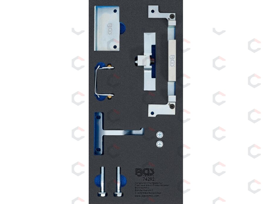 Variklio fiksavimo įrankių rinkinys | Ford 1.5 Duratec 3 cilindrų | BGS (74292) 1 Variklio fiksavimo įrankių rinkinys | Ford 1.5 Duratec 3 cilindrų | BGS (74292) 1