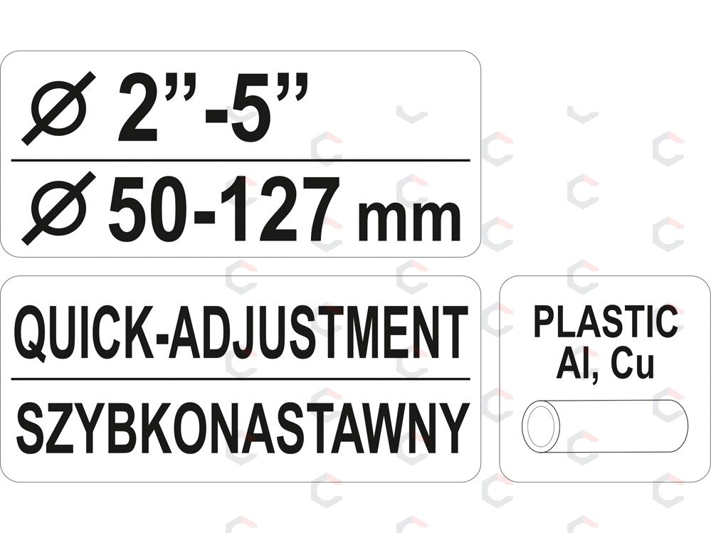 Vamzdžių pjoviklis | 50-127 mm (YT-2235) 3 Vamzdžių pjoviklis | 50-127 mm (YT-2235) 3