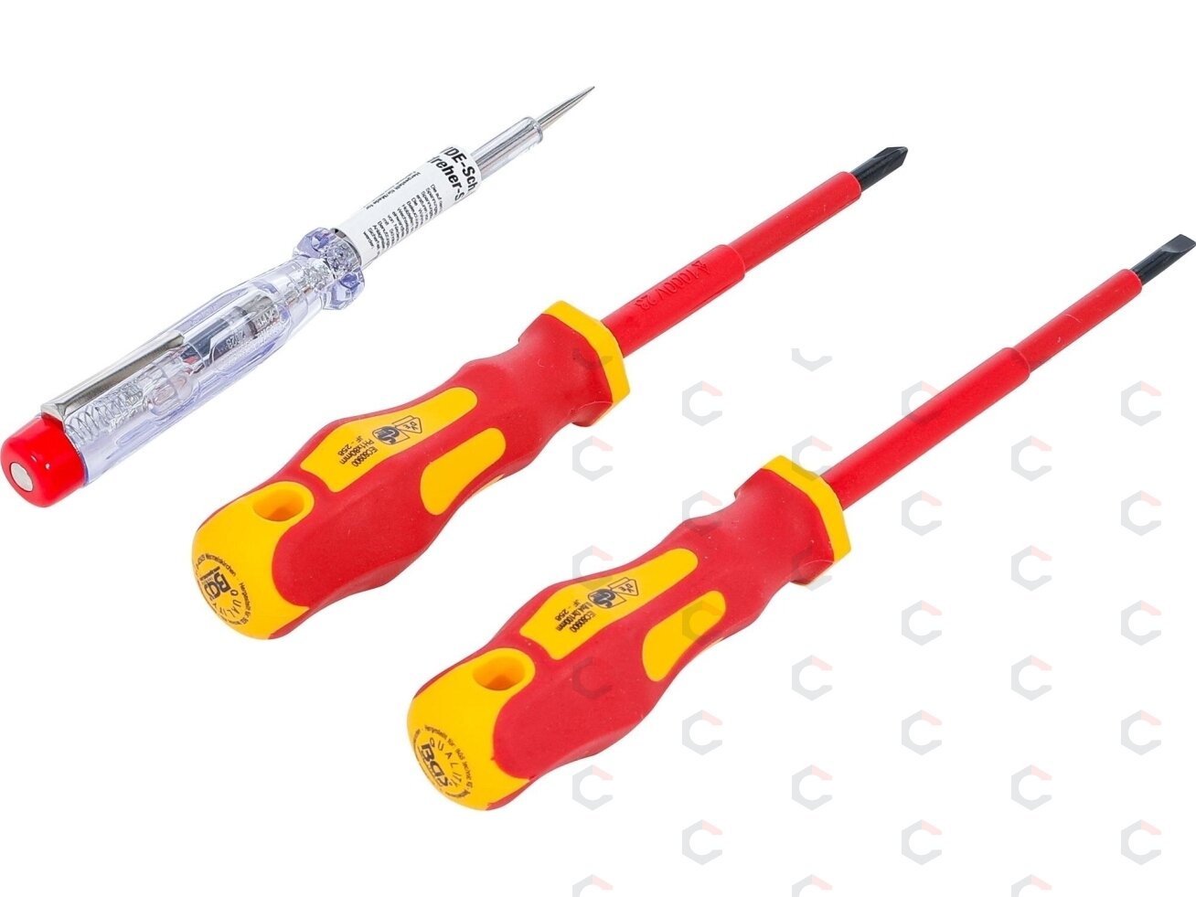 VDE elektriko atsuktuvų rinkinys | 3 vnt. (35810) VDE elektriko atsuktuvų rinkinys | 3 vnt. (35810)