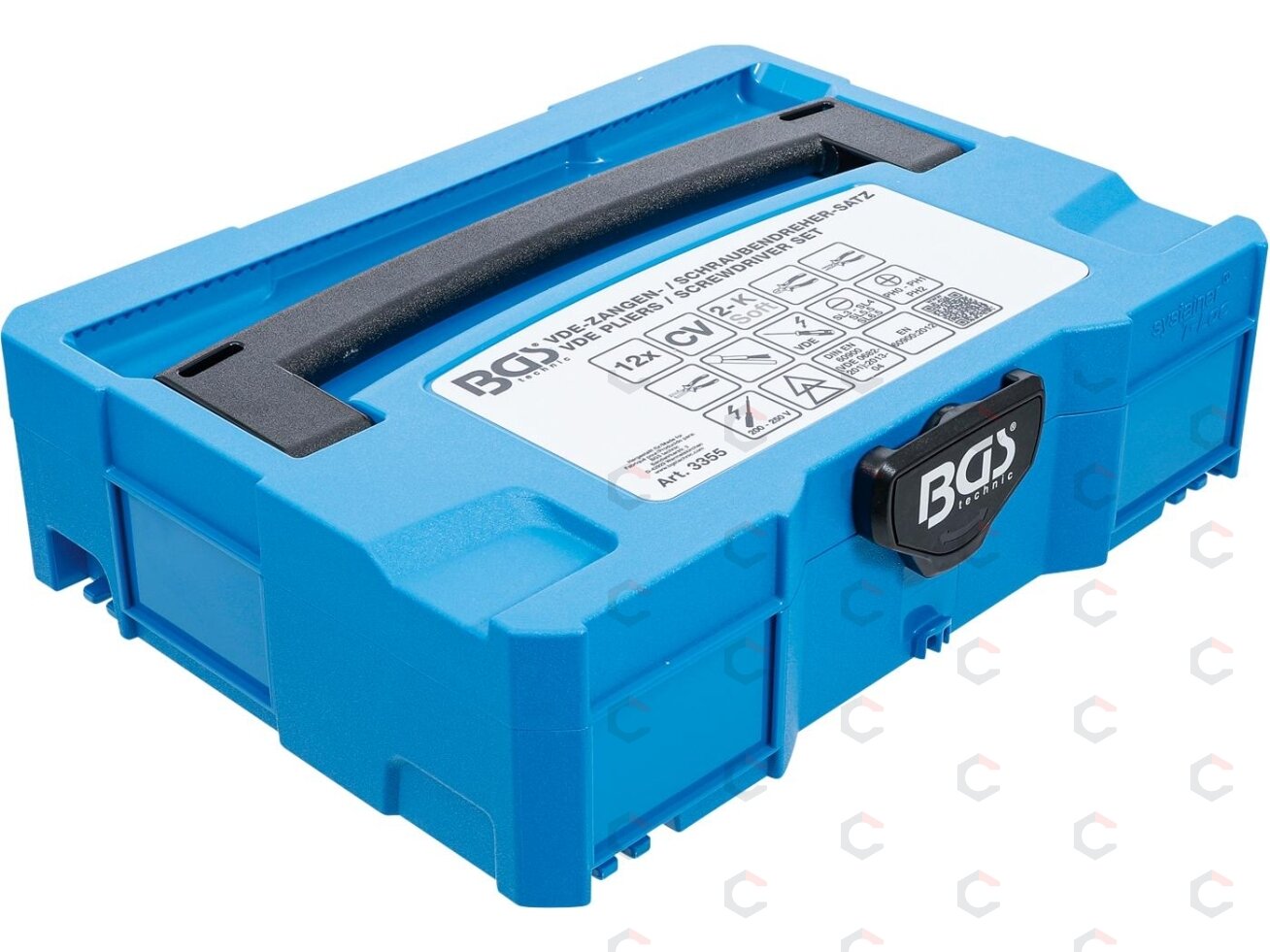 VDE replių / atsuktuvų rinkinys | BGS systainer® 13 vnt. (3355) 1