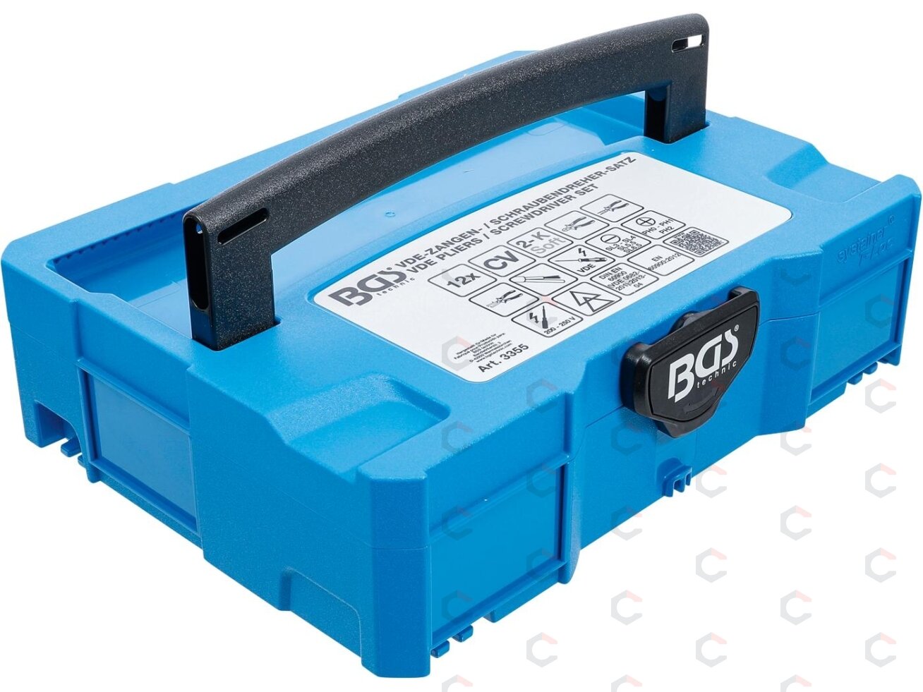 VDE replių / atsuktuvų rinkinys | BGS systainer® 13 vnt. (3355) 3 VDE replių / atsuktuvų rinkinys | BGS systainer® 13 vnt. (3355) 3