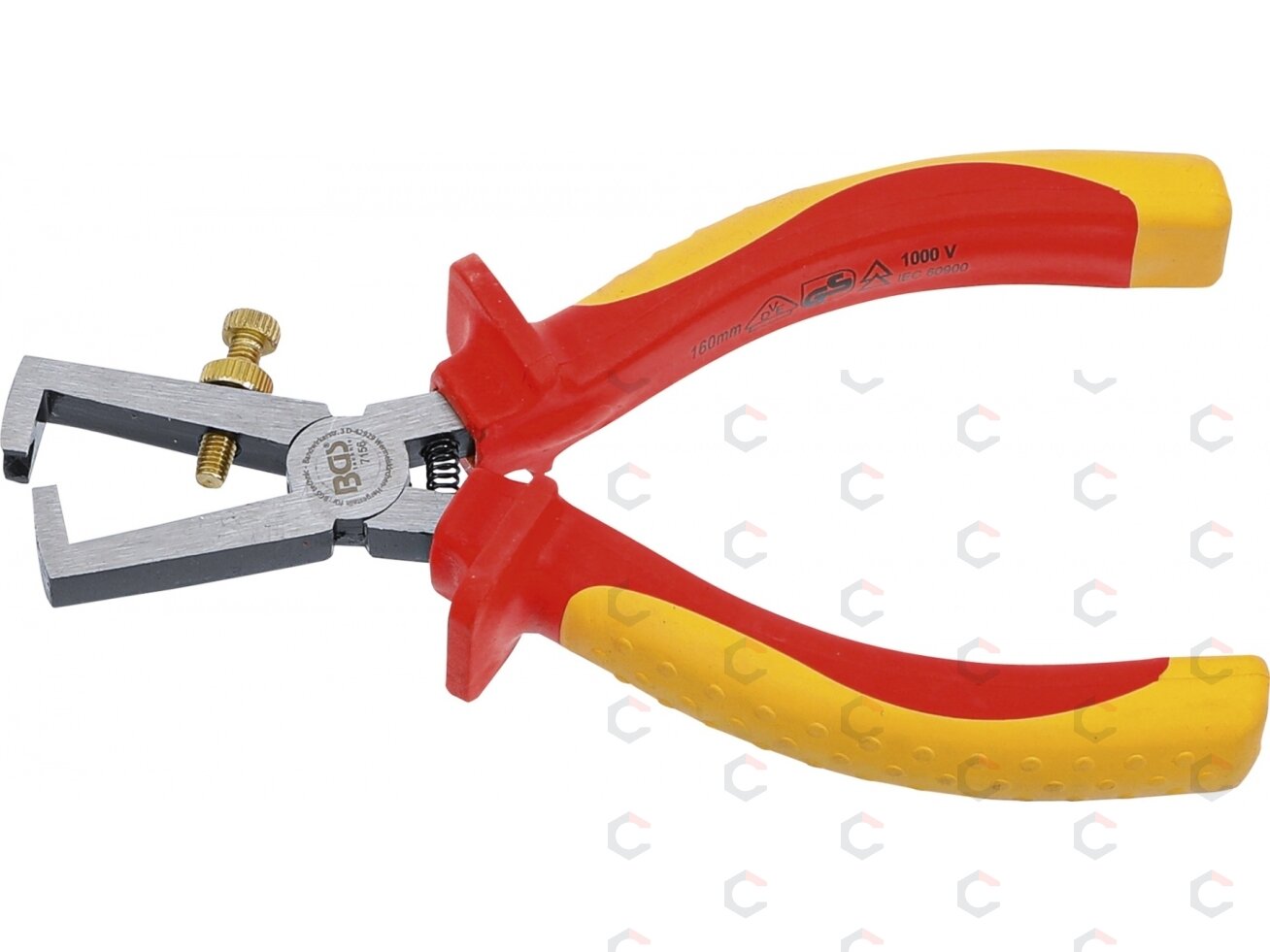 VDE vielos nuvalymo replės | 160 mm (7156) 3 VDE vielos nuvalymo replės | 160 mm (7156) 3