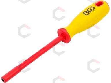 VDE atsuktuvas su galvute | Šešiakampis | 4 mm | Ašmenų ilgis 125 mm (71083) VDE atsuktuvas su galvute | Šešiakampis | 4 mm | Ašmenų ilgis 125 mm (71083)