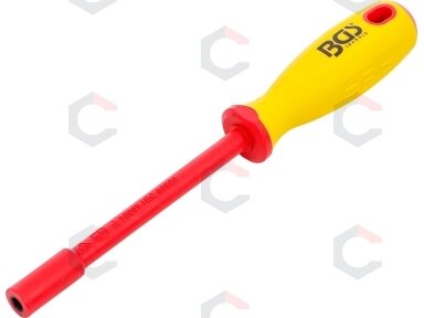 VDE atsuktuvas su galvute | Šešiakampis | 5.5 mm | Ašmenų ilgis 125 mm (71081) VDE atsuktuvas su galvute | Šešiakampis | 5.5 mm | Ašmenų ilgis 125 mm (71081)
