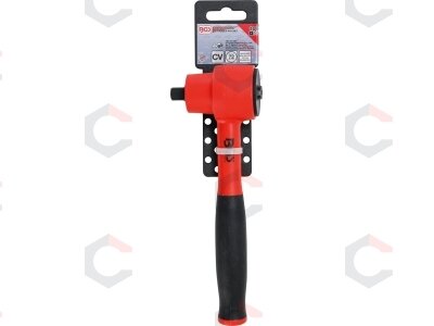 VDE reversinė terkšlė | smulkūs dantukai | 10 mm (3/8") | 1000 V (701) 4 VDE reversinė terkšlė | smulkūs dantukai | 10 mm (3/8") | 1000 V (701) 4