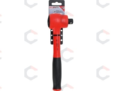 VDE reversinė terkšlė | smulkūs dantukai | 12.5 mm (1/2") | 1000 V (702) 4 VDE reversinė terkšlė | smulkūs dantukai | 12.5 mm (1/2") | 1000 V (702) 4