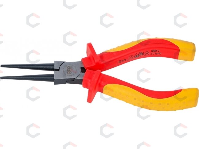 VDE apvalios nosies replės | 160 mm (35886B) 2 VDE apvalios nosies replės | 160 mm (35886B) 2