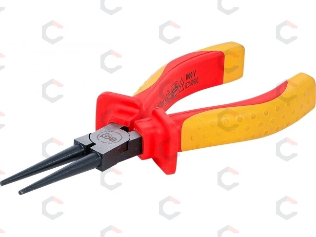 VDE apvalios nosies replės | 160 mm (35886B)