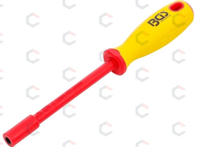 VDE atsuktuvas su galvute | Šešiakampis | 5.5 mm | Ašmenų ilgis 125 mm (71081) VDE atsuktuvas su galvute | Šešiakampis | 5.5 mm | Ašmenų ilgis 125 mm (71081)