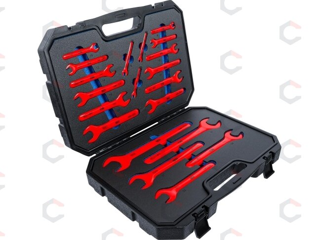 VDE atvirų raktų rinkinys | 6 - 32 mm | 20 vnt. (71085) 1