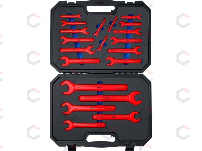 VDE atvirų raktų rinkinys | 6 - 32 mm | 20 vnt. (71085) 3