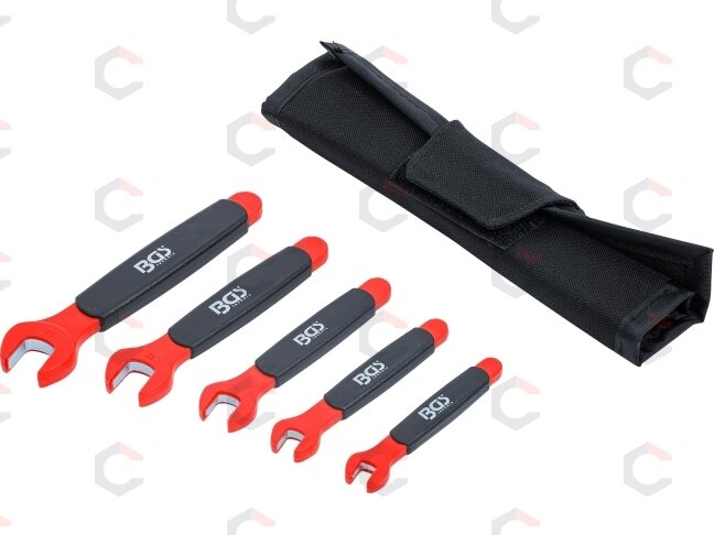 VDE atvirų raktų rinkinys | 7 - 14 mm | 5 vnt. (7159) 3 VDE atvirų raktų rinkinys | 7 - 14 mm | 5 vnt. (7159) 3