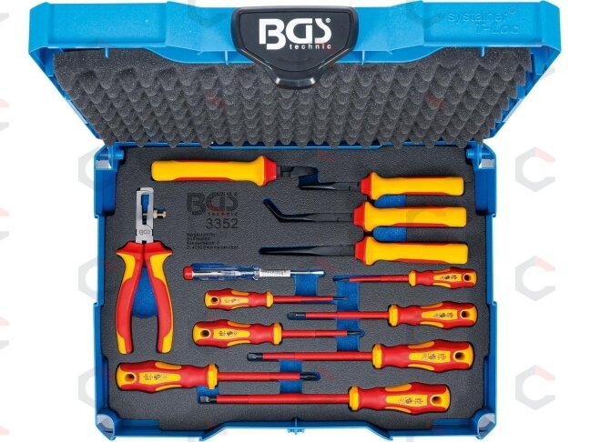 VDE replių / atsuktuvų rinkinys | BGS systainer® 13 vnt. (3355) 5