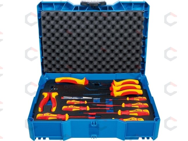 VDE replių / atsuktuvų rinkinys | BGS systainer® 13 vnt. (3355) VDE replių / atsuktuvų rinkinys | BGS systainer® 13 vnt. (3355)