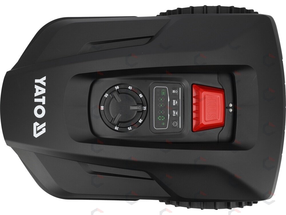 Vejos robotas YATO | laidinis perimetras | iki 500 m² | Wi-Fi, Bluetooth | 20 V (YT-852091) 8 Vejos robotas YATO | laidinis perimetras | iki 500 m² | Wi-Fi, Bluetooth | 20 V (YT-852091) 8