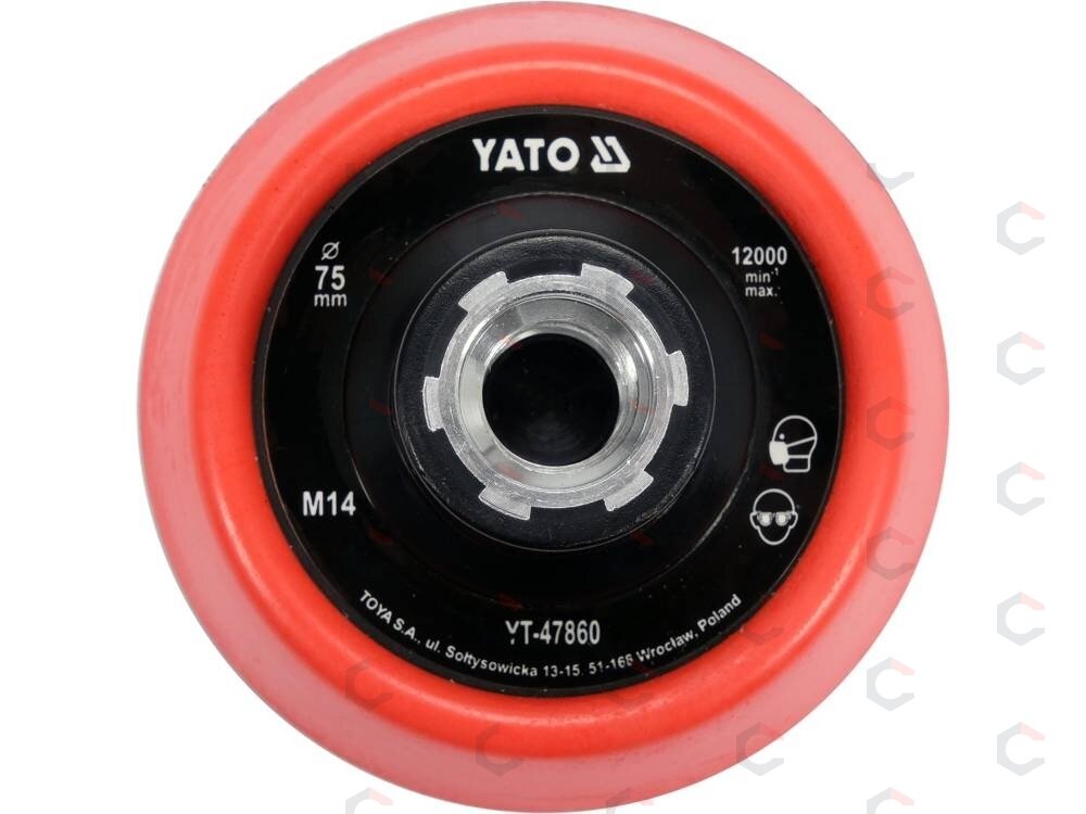 Velcro padas | 75 mm | M14 (YT-47860) 1