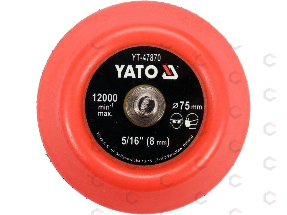 Velcro padas | 75 mm | M5/16 (YT-47870) 1