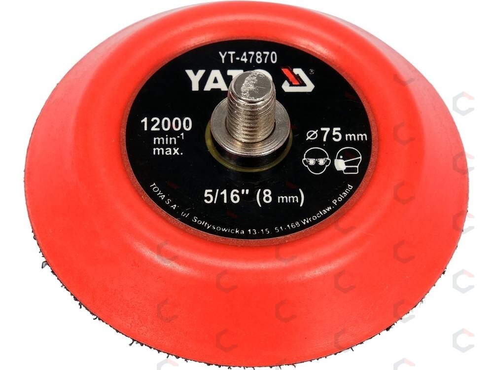Velcro padas | 75 mm | M5/16 (YT-47870)