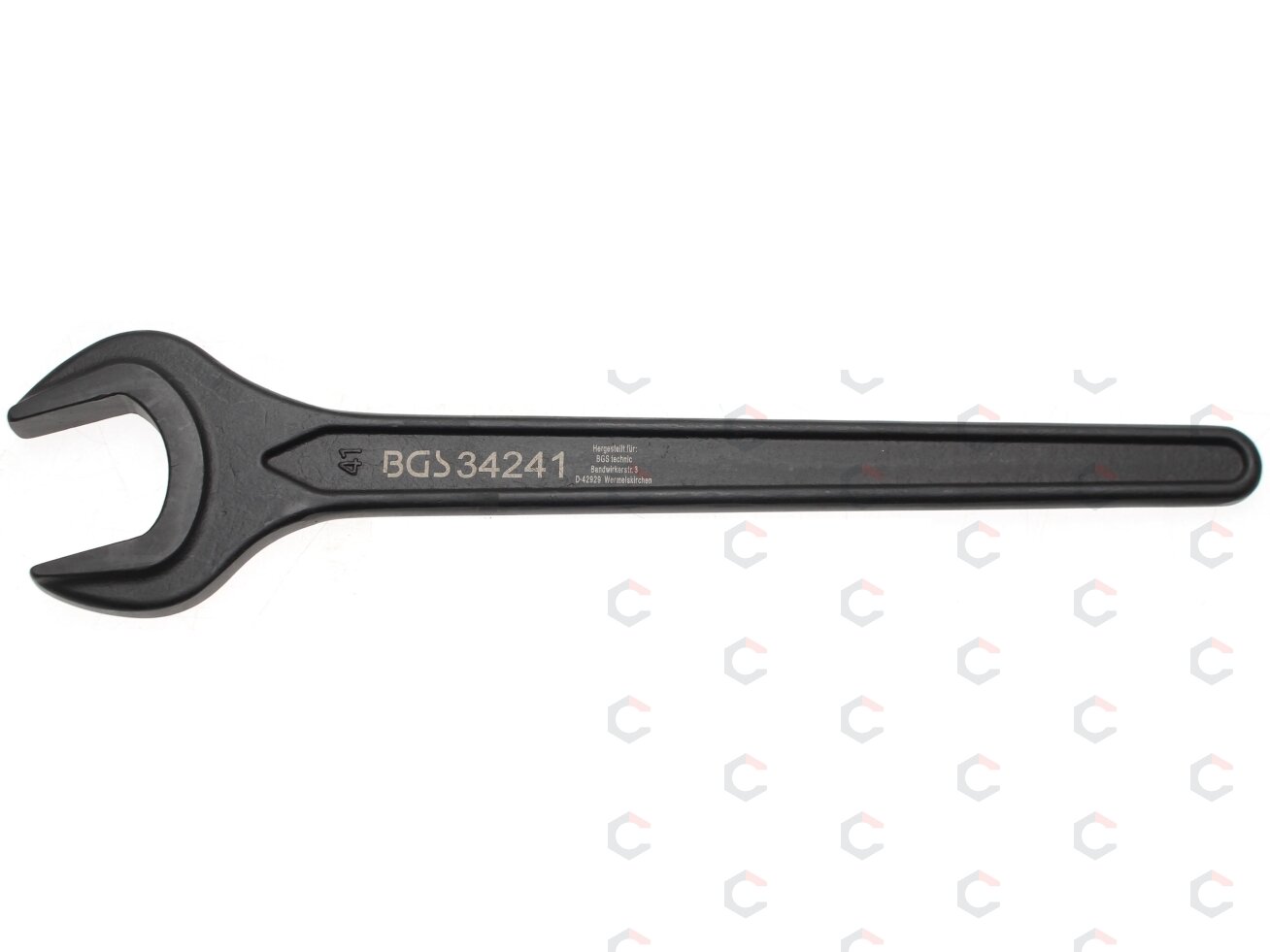 Karštai kaltas raktas – 41 mm, juodintas Cr-V – 337 mm (34241) Karštai kaltas raktas – 41 mm, juodintas Cr-V – 337 mm (34241)