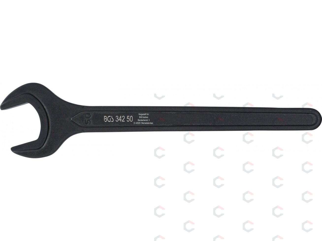 Veržliaraktis atviru galu, vienpusis – pramoninis, ilgo tipo – 50 mm (34250) 2 Veržliaraktis atviru galu, vienpusis – pramoninis, ilgo tipo – 50 mm (34250) 2