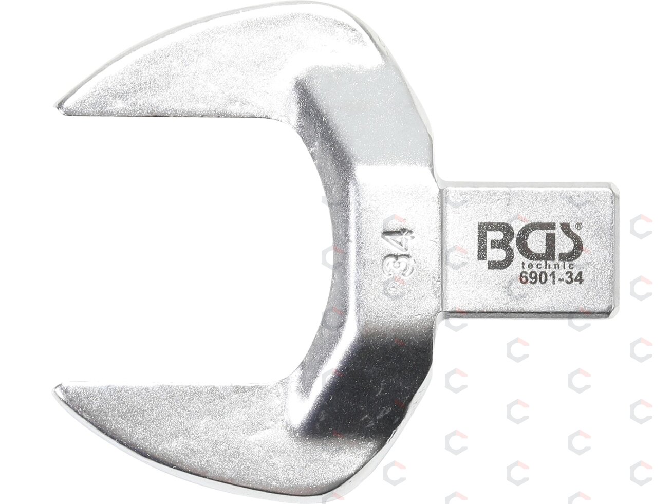 Veržliaraktis įstatomas plokščias | atviras tipas | 34 mm (6901-34) Veržliaraktis įstatomas plokščias | atviras tipas | 34 mm (6901-34)