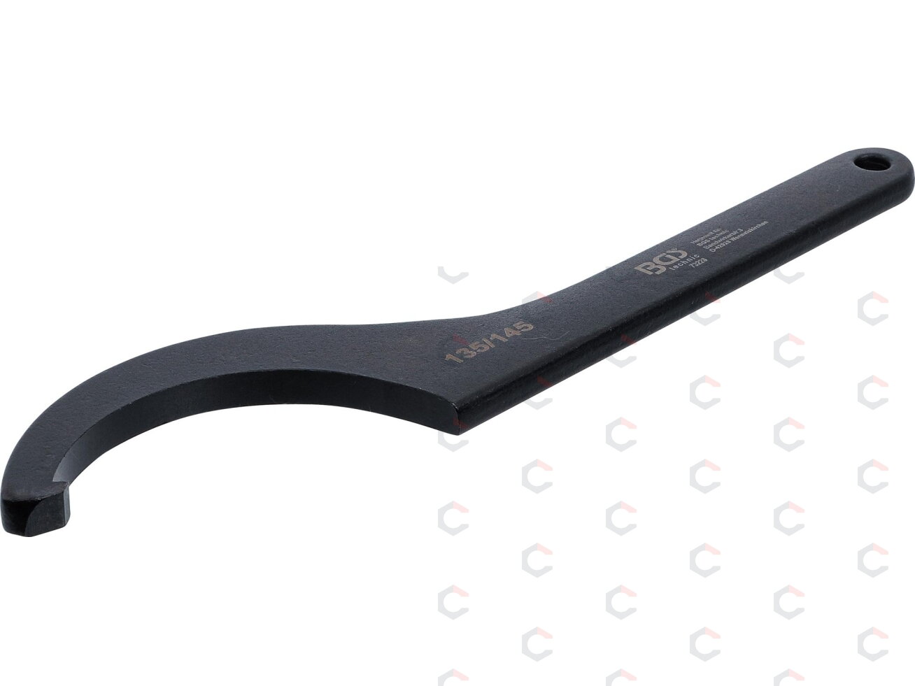 Veržliaraktis užmetamas | kablys | 135 - 145 mm (73223) Veržliaraktis užmetamas | kablys | 135 - 145 mm (73223)