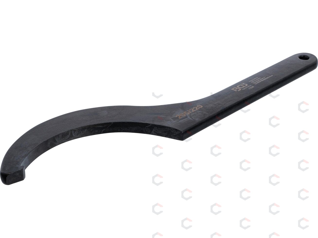 Veržliaraktis užmetamas | kablys | 205 - 220 mm (73226) Veržliaraktis užmetamas | kablys | 205 - 220 mm (73226)