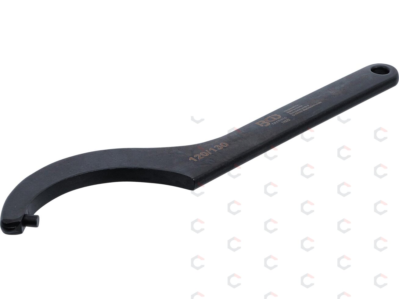 Veržliaraktis užmetamas | su antgaliu | 120 - 130 mm (74222B) Veržliaraktis užmetamas | su antgaliu | 120 - 130 mm (74222B)