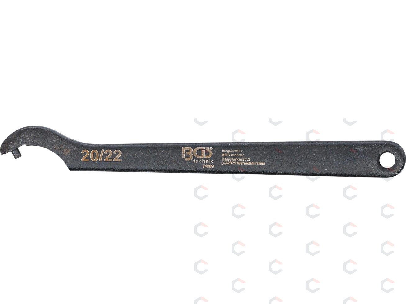 Veržliaraktis užmetamas | su antgaliu | 20 - 22 mm (74209) 1 Veržliaraktis užmetamas | su antgaliu | 20 - 22 mm (74209) 1