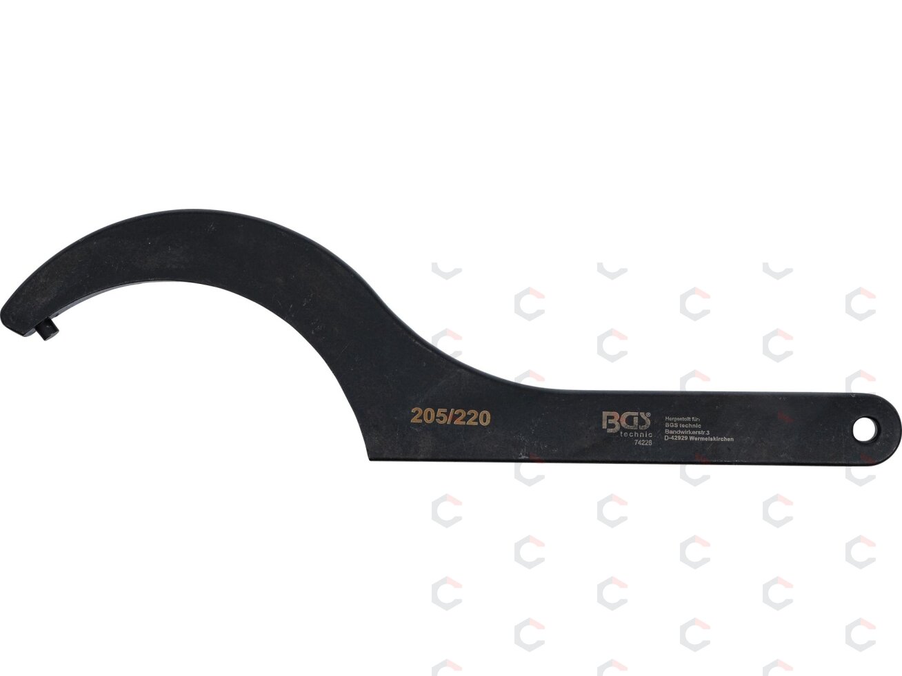 Veržliaraktis užmetamas | su antgaliu | 205 - 220 mm (74226B) 1 Veržliaraktis užmetamas | su antgaliu | 205 - 220 mm (74226B) 1