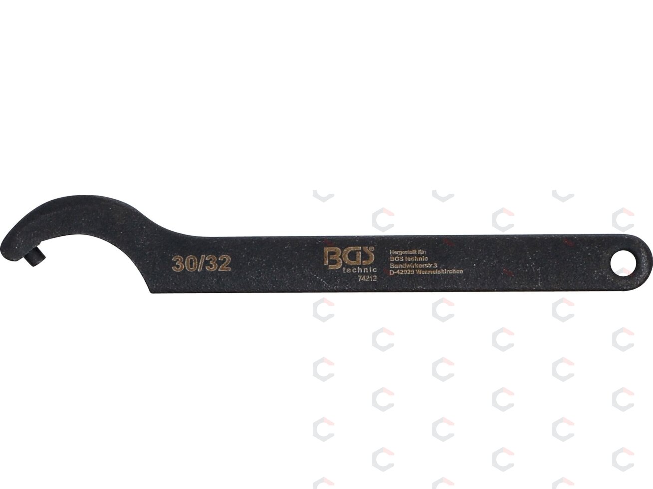 Veržliaraktis užmetamas | su antgaliu | 30 - 32 mm (74212) 1 Veržliaraktis užmetamas | su antgaliu | 30 - 32 mm (74212) 1