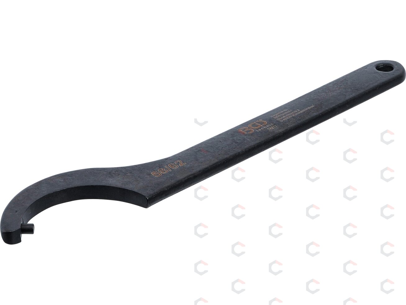 Veržliaraktis užmetamas | su antgaliu | 58 - 62 mm (74217) Veržliaraktis užmetamas | su antgaliu | 58 - 62 mm (74217)