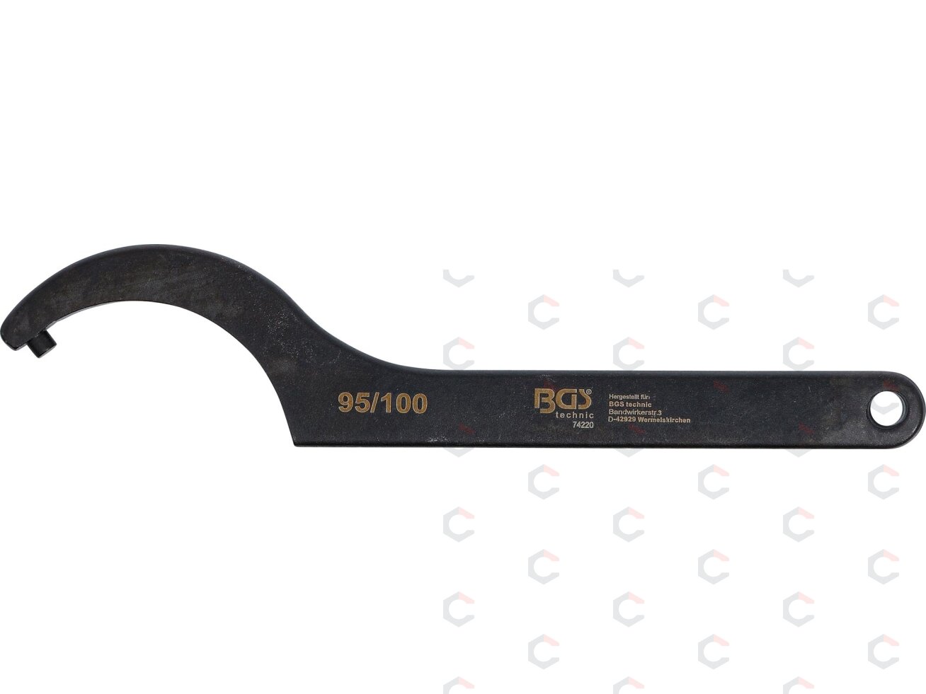 Veržliaraktis užmetamas | su antgaliu | 95 - 100 mm (74220B) 1 Veržliaraktis užmetamas | su antgaliu | 95 - 100 mm (74220B) 1