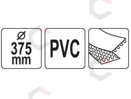 Velcro diskas | 375 mm | mašinėlei YT-82330 (YT-82336) 4 Velcro diskas | 375 mm | mašinėlei YT-82330 (YT-82336) 4