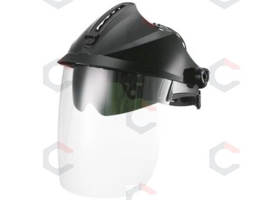 Veido skydas su 3D lenktu išlietu lęšiu | šlifavimui ir suvirinimui (FS03C) Veido skydas su 3D lenktu išlietu lęšiu | šlifavimui ir suvirinimui (FS03C)