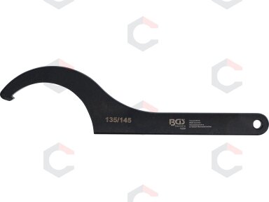 Veržliaraktis užmetamas | kablys | 135 - 145 mm (73223) Veržliaraktis užmetamas | kablys | 135 - 145 mm (73223)