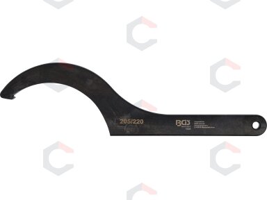 Veržliaraktis užmetamas | kablys | 205 - 220 mm (73226) Veržliaraktis užmetamas | kablys | 205 - 220 mm (73226)
